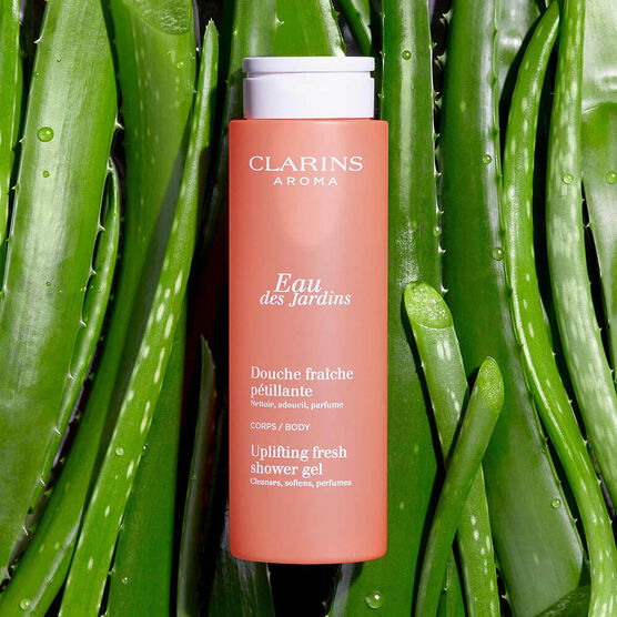 Gel de Banho Clarins Eau des Jardins Uplifting Fresh Shower Gel